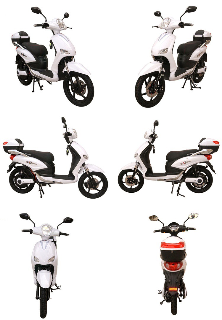 EEC Approval Electric Moped-White