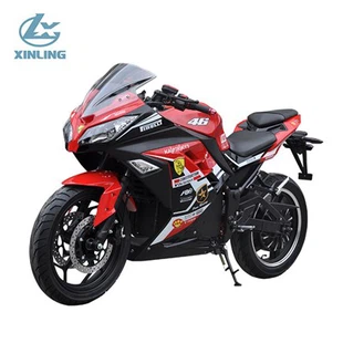 Supersnabb racermotorcykel